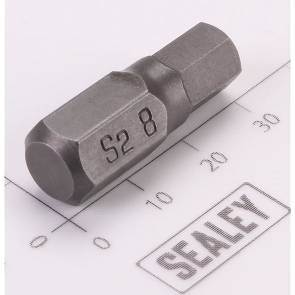 Sealey Hex Bit; 8mm x 30mm 'Platinum Series'