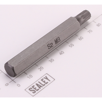 Sealey Spline Bit; M8 x 75mm 'Platinum Series' AK21974P.38