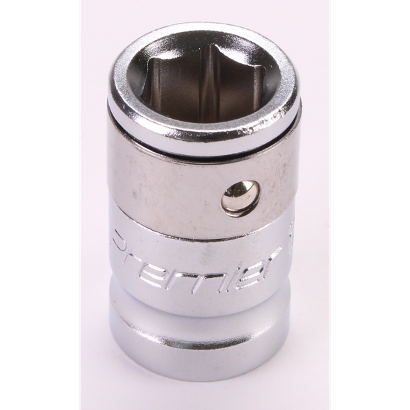 Sealey Drive Adaptor; 3/8sq x 10mm Hex 'Platinum Series'