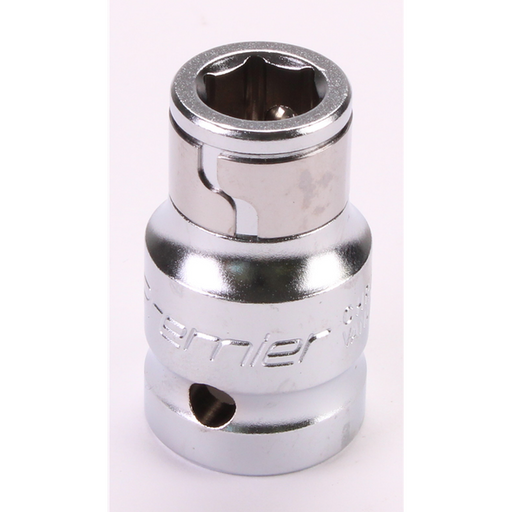 Sealey Drive Adaptor; 1/2sq x 10mm Hex 'Platinum Series'
