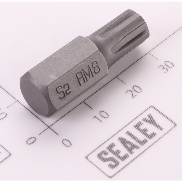 Sealey Ribe Bit; M8 x 30mm 'Platinum Series'