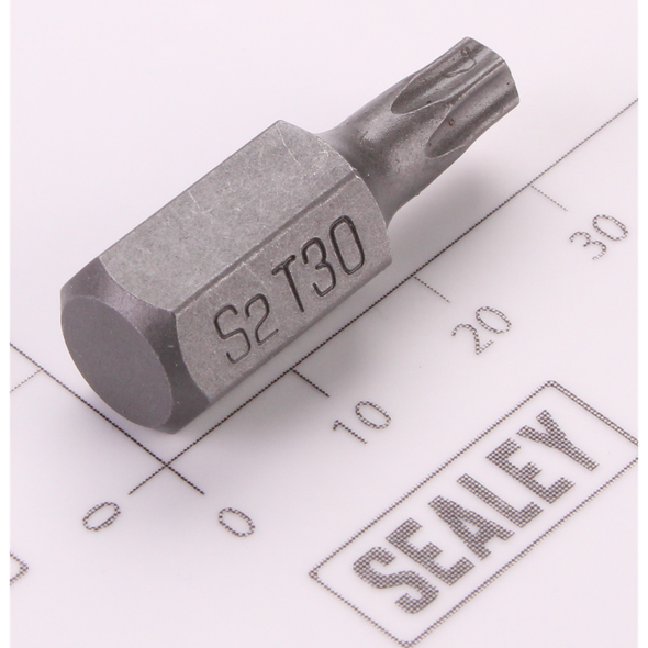 Sealey Security TRX Star Bit; T30H x 30mm 'Platinum Series'