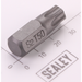 Sealey Security TRX Star Bit; T50H x 30mm 'Platinum Series'