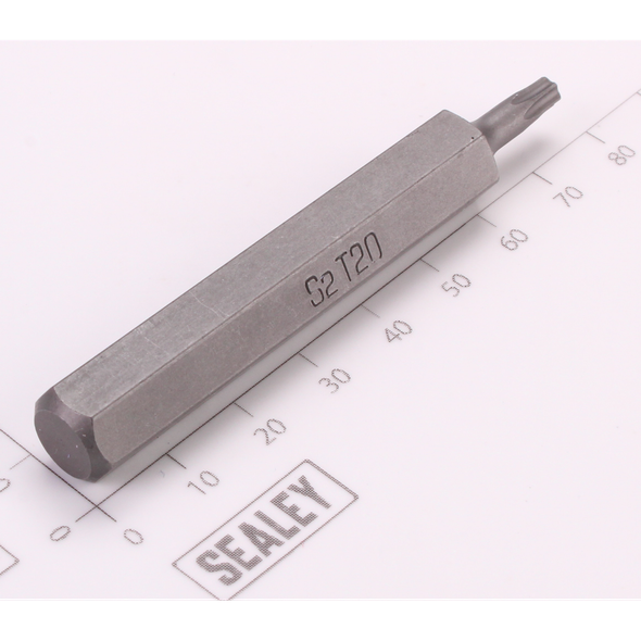 Sealey Security TRX Star Bit; T20H x 75mm 'Platinum Series'