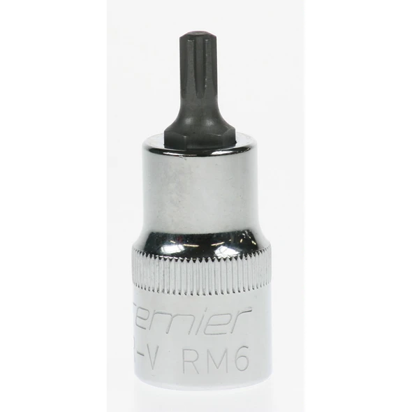 Sealey 1/2"dr.ribe bit socket m6x55mm