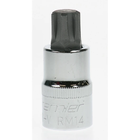 Sealey 1/2"dr.ribe bit socket m14x55mm
