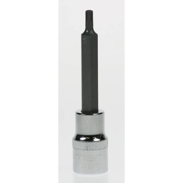 Sealey 1/2"dr.ribe bit socket m5x100mm