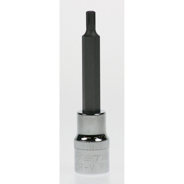 Sealey 1/2"dr.ribe bit socket m6x100mm