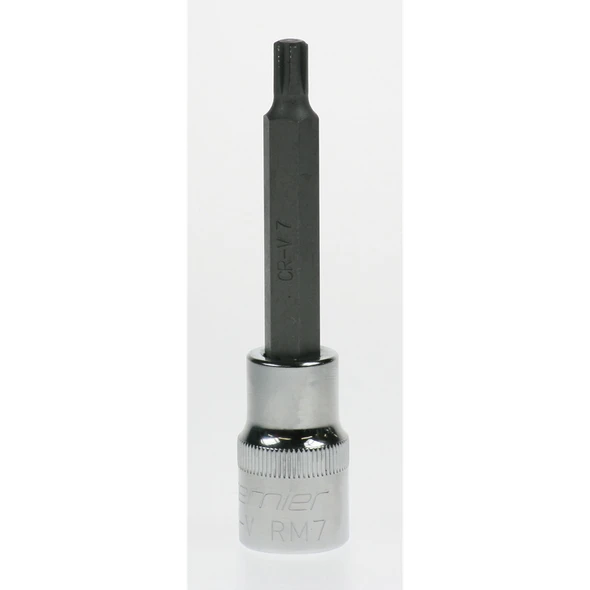 Sealey 1/2"dr.ribe bit socket m7x100mm