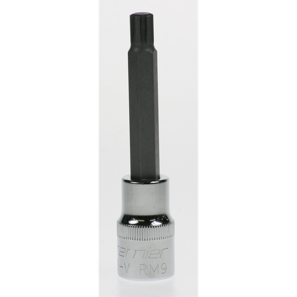Sealey 1/2"dr.ribe bit socket m9x100mm