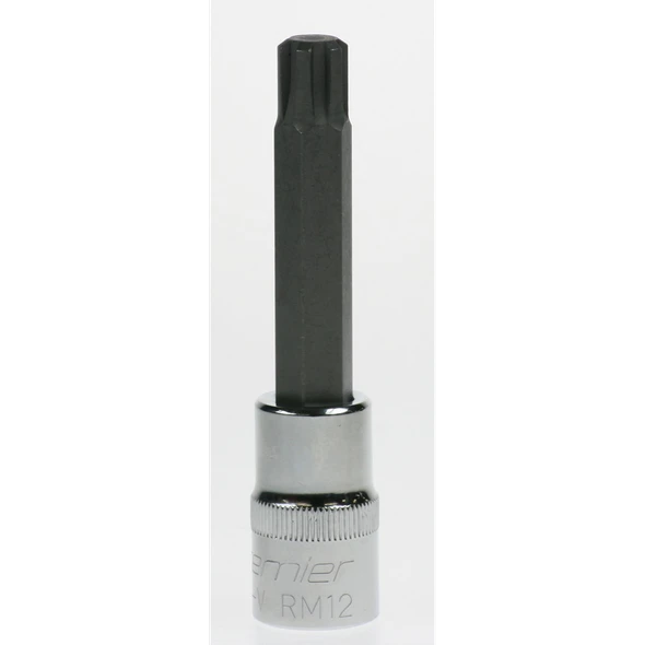 Sealey 1/2"dr.ribe bit socket m12x100mm