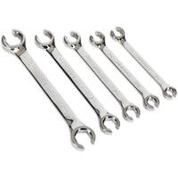 Sealey Flare Nut Spanner Set 5pc Metric AK2651
