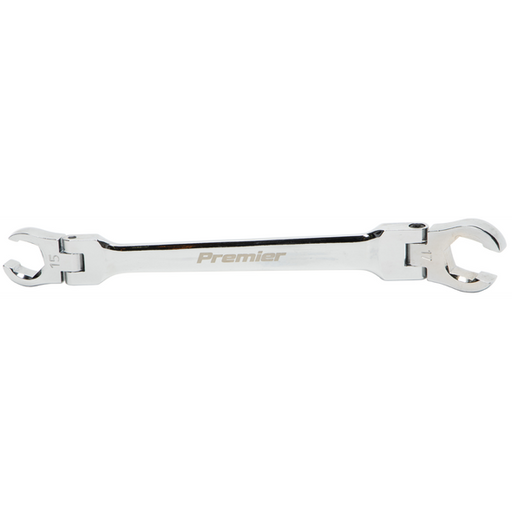 Sealey Flexi-Head Flare Nut Spanner 15x17mm