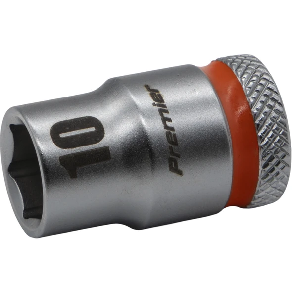 Sealey 3/8"Dr Walldrive Socket 10mm (Orange Coded Ring)