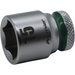 Sealey 3/8"Dr Walldrive Socket 15mm (Dark Green Coded Ring)