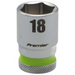 Sealey 1/2"Dr Walldrive Socket 18mm (Green Coded Ring)