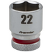 Sealey 1/2"Dr Walldrive Socket 22mm (Red Coded Ring)