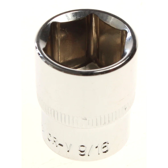 Sealey Socket 1/4"dr 9/16" (fully polished)