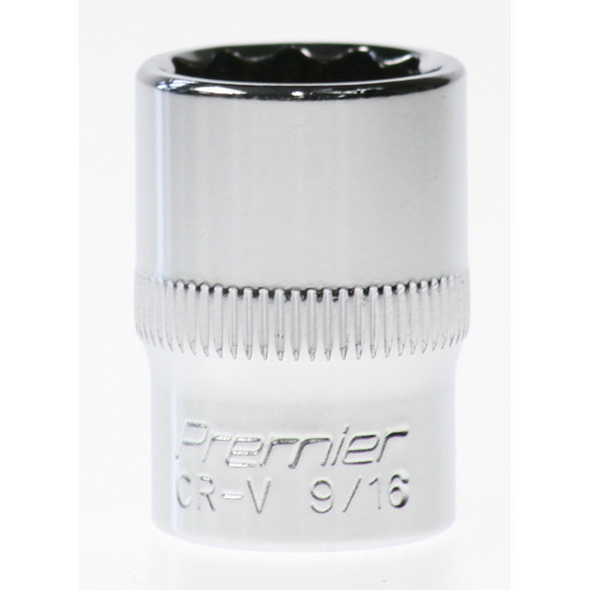 Sealey Socket 3/8"dr 9/16" (12pt)
