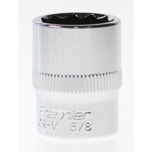Sealey Socket 3/8"dr 5/8" (12pt)