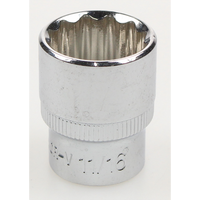 Sealey Socket 3/8"dr 11/16"(12pt) AK2672.V2-07