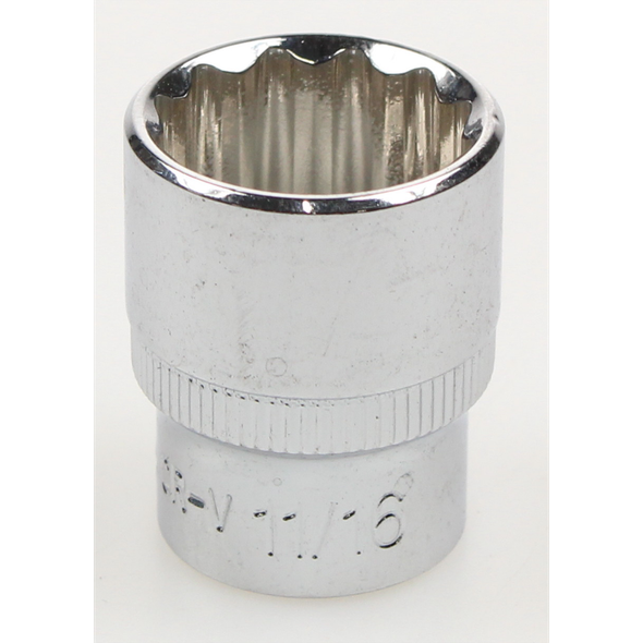 Sealey Socket 3/8"dr 11/16"(12pt)