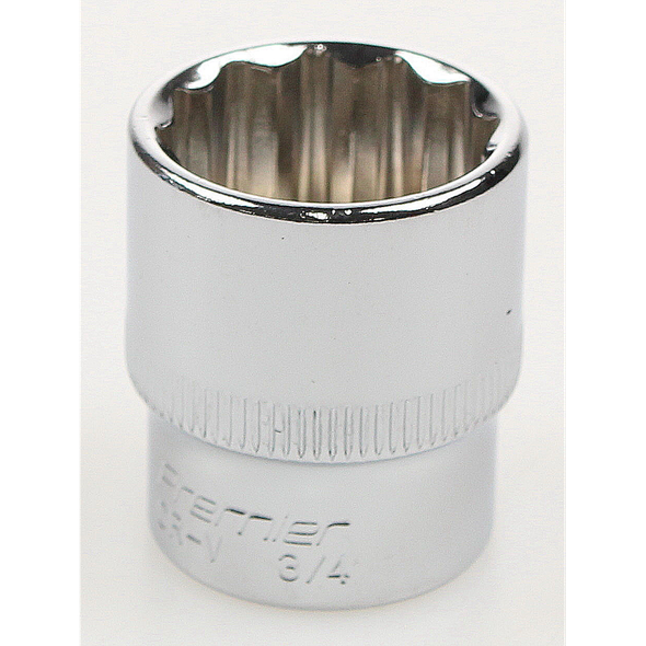 Sealey Socket 3/8"dr 3/4" (12pt)