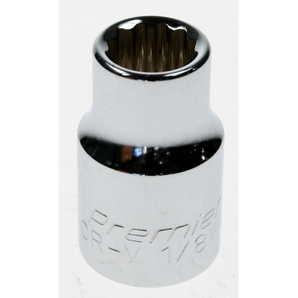 Sealey Socket 3/8"dr (whitworth) 1/8" (12pt)