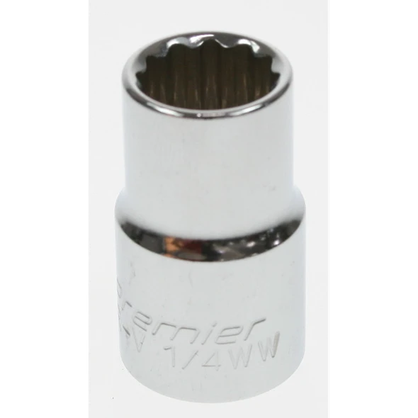 Sealey Socket 1/2"dr (whitworth) 1/4" (12pt)