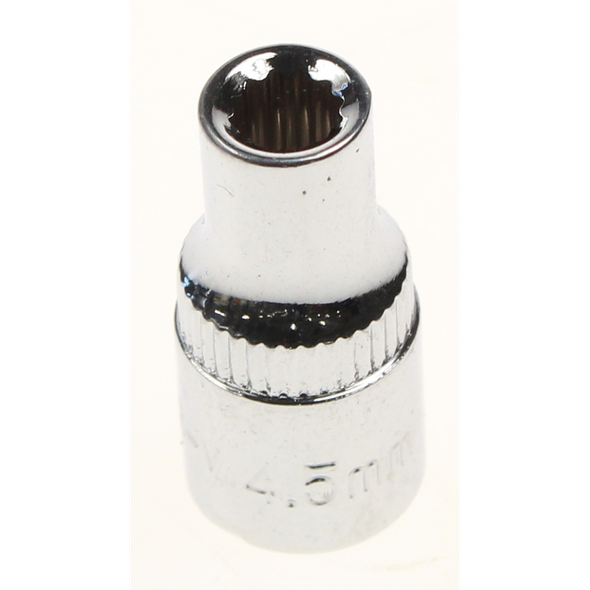 Sealey Socket 1/4"dr 4.5mm (12pt)