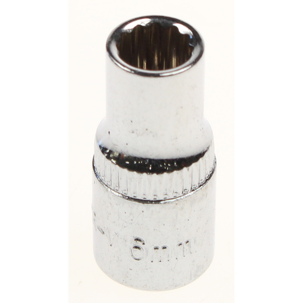 Sealey Socket 1/4"dr 6mm (12pt)