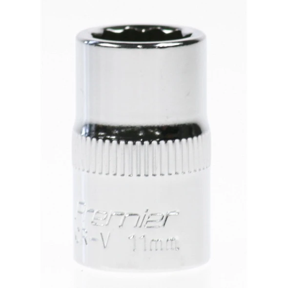Sealey Socket 3/8"dr 11mm(12pt)