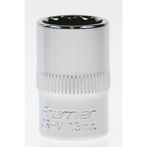 Sealey Socket 3/8"dr 13mm(12pt)