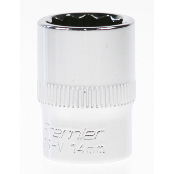 Sealey Socket 3/8"dr 14mm(12pt)