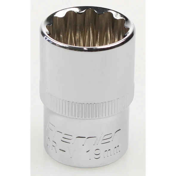 Sealey Socket 1/2"dr 19mm (12pt)