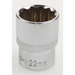 Sealey Socket 1/2"dr 22mm (12pt)