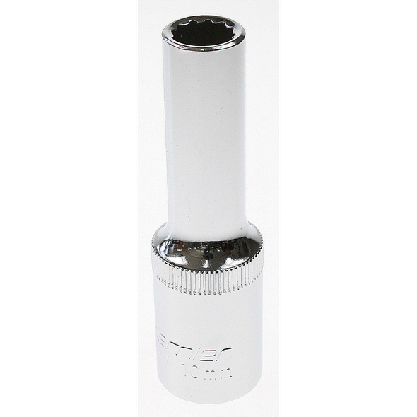 Sealey Socket 1/2"sq dr 10mm deep (12pt)