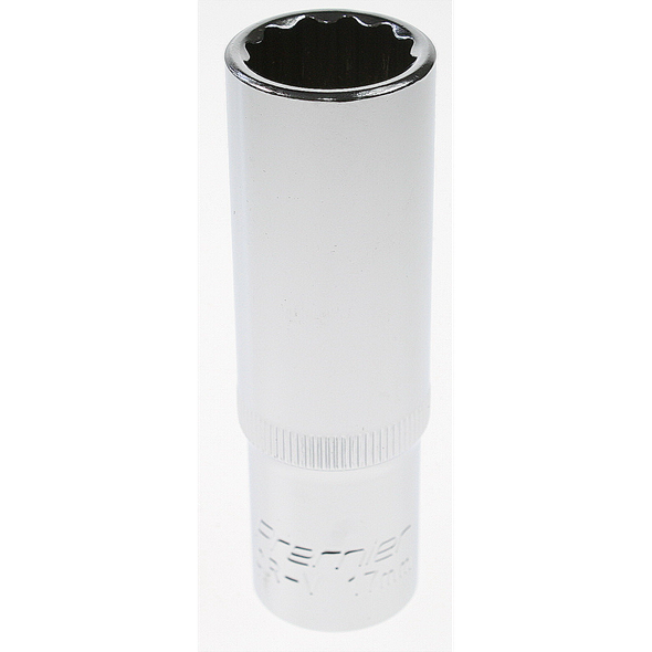 Sealey Socket 1/2"sq dr 17mm deep (12pt)