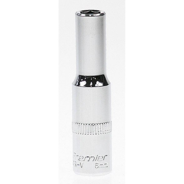 Sealey Socket 1/4"sq dr 6mm (deep)