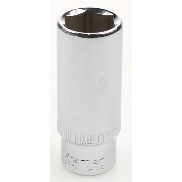 Sealey Socket 1/4"sq dr 14mm(deep)