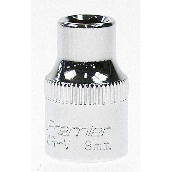 Sealey Socket 3/8"sq dr 8mm