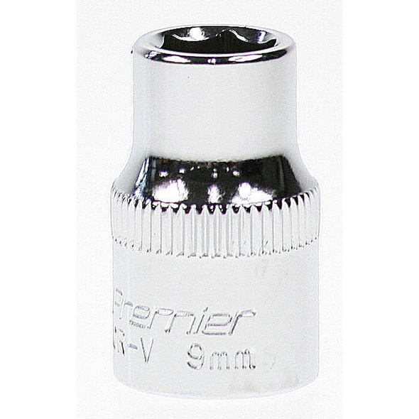 Sealey Socket 3/8"sq dr 9mm