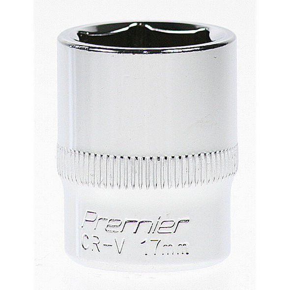 Sealey Socket 3/8"sq dr 17mm