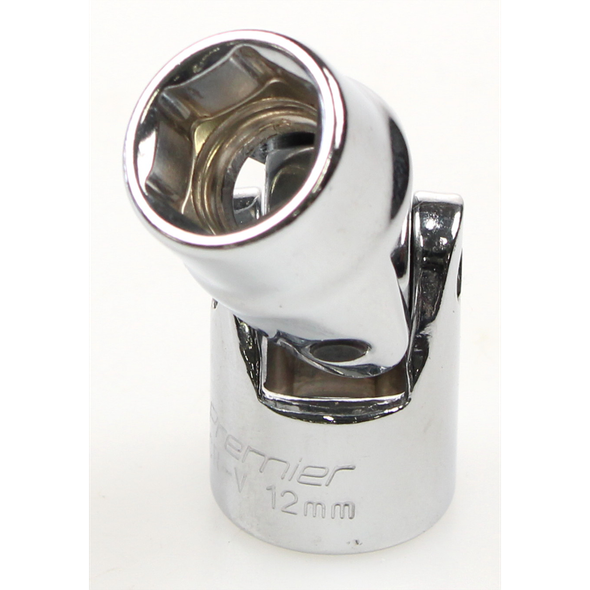 Sealey Universal joint socket 3/8"dr 12mm (6pt)