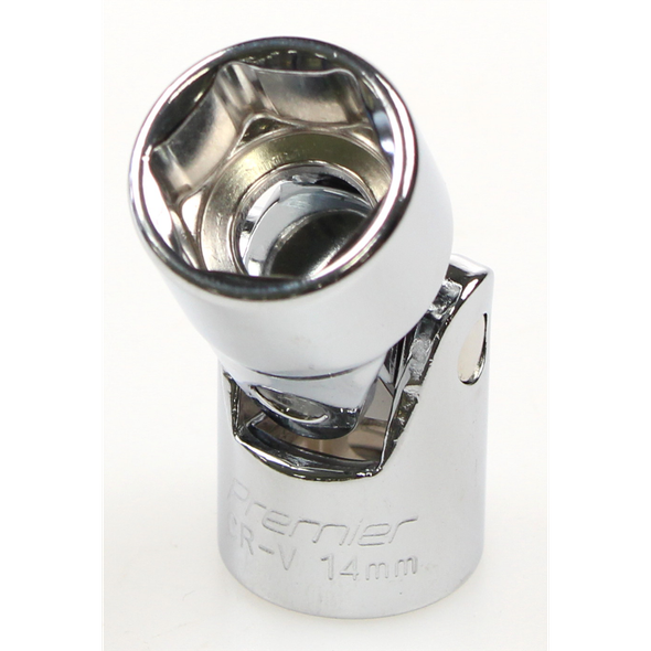 Sealey Universal joint socket 3/8"dr 14mm (6pt)