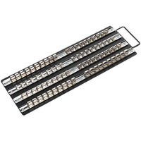 Sealey Socket Rail Tray Black 1/4" 3/8" & 1/2"Sq Drive AK271B