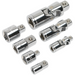 Sealey Universal Joint & Socket Adaptor Set 7pc 1/4" 3/8" & 1/2"Sq Drive AK2737 Sealey - Town Tools 