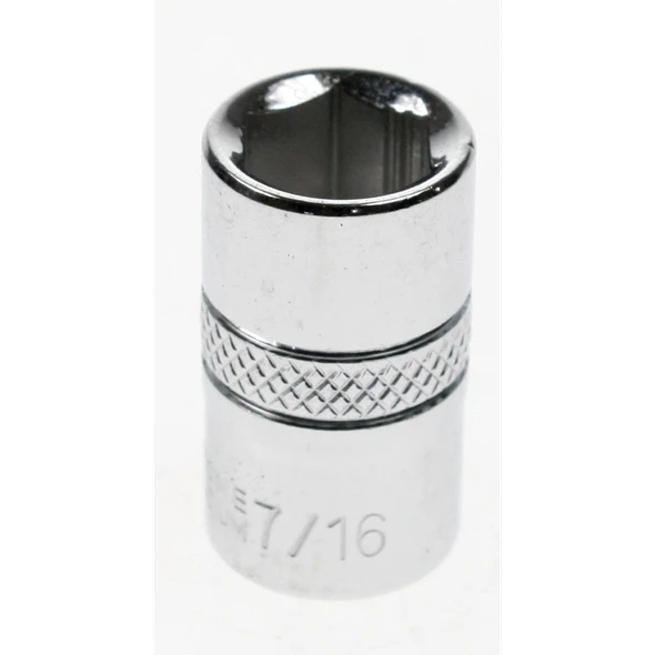 Sealey Socket 3/8"dr 7/16" 'total lok-on' (6pt)