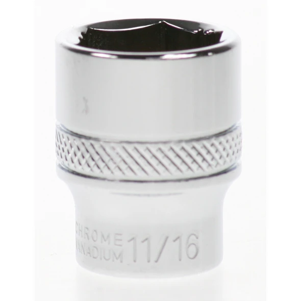 Sealey Socket 3/8"dr 11/16" 'total lok-on' (6pt)