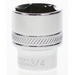 Sealey Socket 3/8"dr 3/4" 'total lok-on' (6pt)